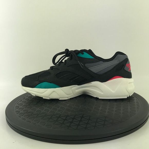 Reebok Classic Aztrek 96 Retro Running Shoes Black/Teal DV8528 Women's Size 7.5 - Picture 9 of 12